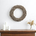 22 Natural Gray Willow Dried Wreath