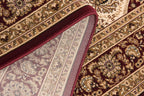 HomeRoots 528822 10 x 13 ft. Red Oriental Washable Non Skid Area Rug