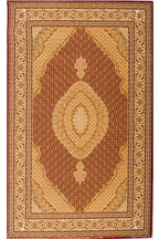 HomeRoots 528838 10 x 13 ft. Red Oriental Washable Non Skid Area Rug