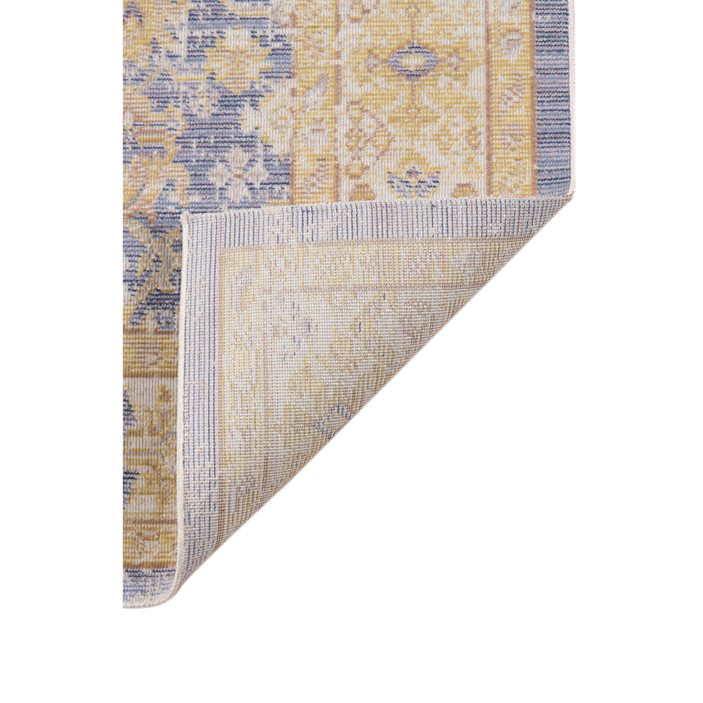 HomeRoots 531984 8 x 10 ft. Lavender & Blue Floral Power Loom Rectangle Area Rug