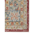 HomeRoots 532010 9 x 13 ft. Red Medallion Power Loom Rectangle Area Rug
