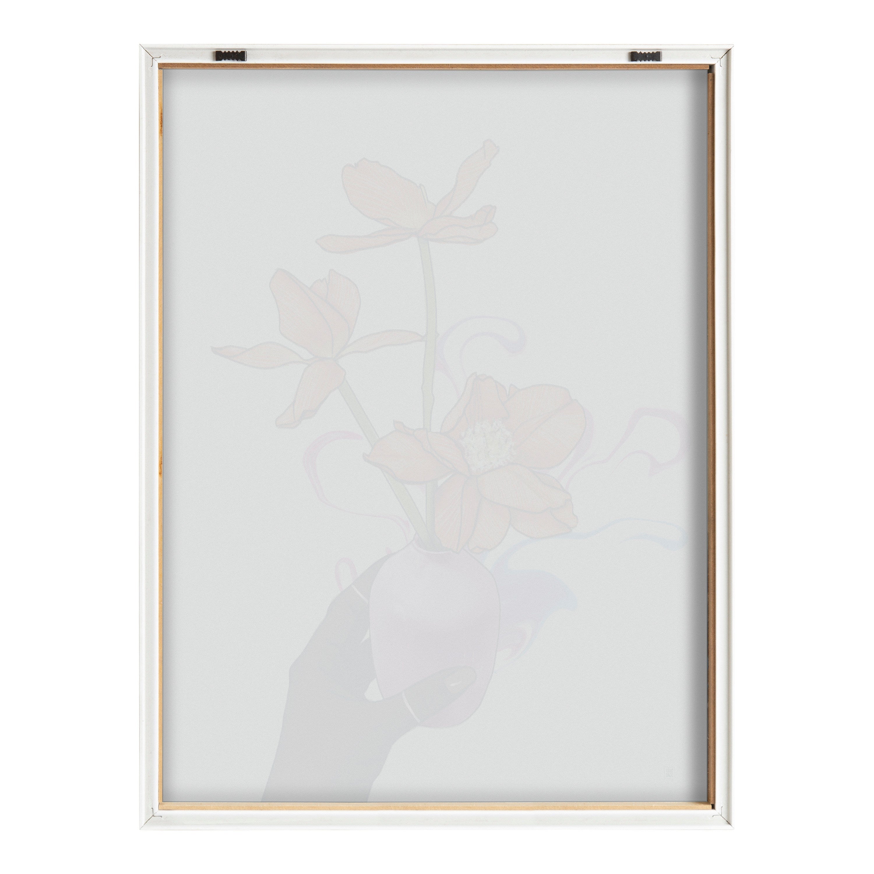 Blake At Your Wish Framed Printed Glass by Mary Joak