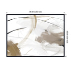 Sweeping Layers No. 3 by Amy Lighthall Framed Canvas Wall Art Print