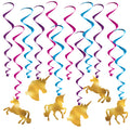 Unicorn Whirls, (Pack Of 6)