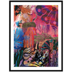 NC Abstract No. 612 by Nikki Chu Framed Wall Art Print
