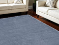 8' X 10' Blue Shag Area Rug