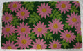 18 X 30 Pink and Green Coir Floral Outdoor Spring Door Mat