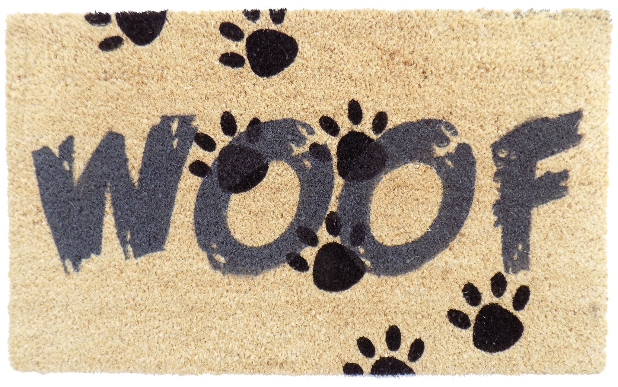 18 X 30 Brown and Black Coir Woof Outdoor Door Mat