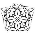 12 X 12 White and Black Cross Peel and Stick Removable Tiles