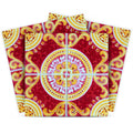 12 X 12 Golden Ruby Removable Peel and Stick Tiles