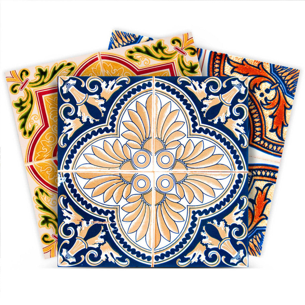 12 X 12 Linna Mutli Mosaic Peel and Stick Tiles