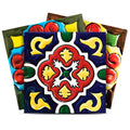 12 X 12 Festival Brights Mosaic Peel and Stick Removable Tiles