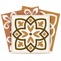12 X 12 Snickerdoodle Mosaic Pop Peel and Stick Removable Tiles