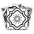 12 X 12 Shades of Grey Mosaic Peel and Stick Removable Tiles