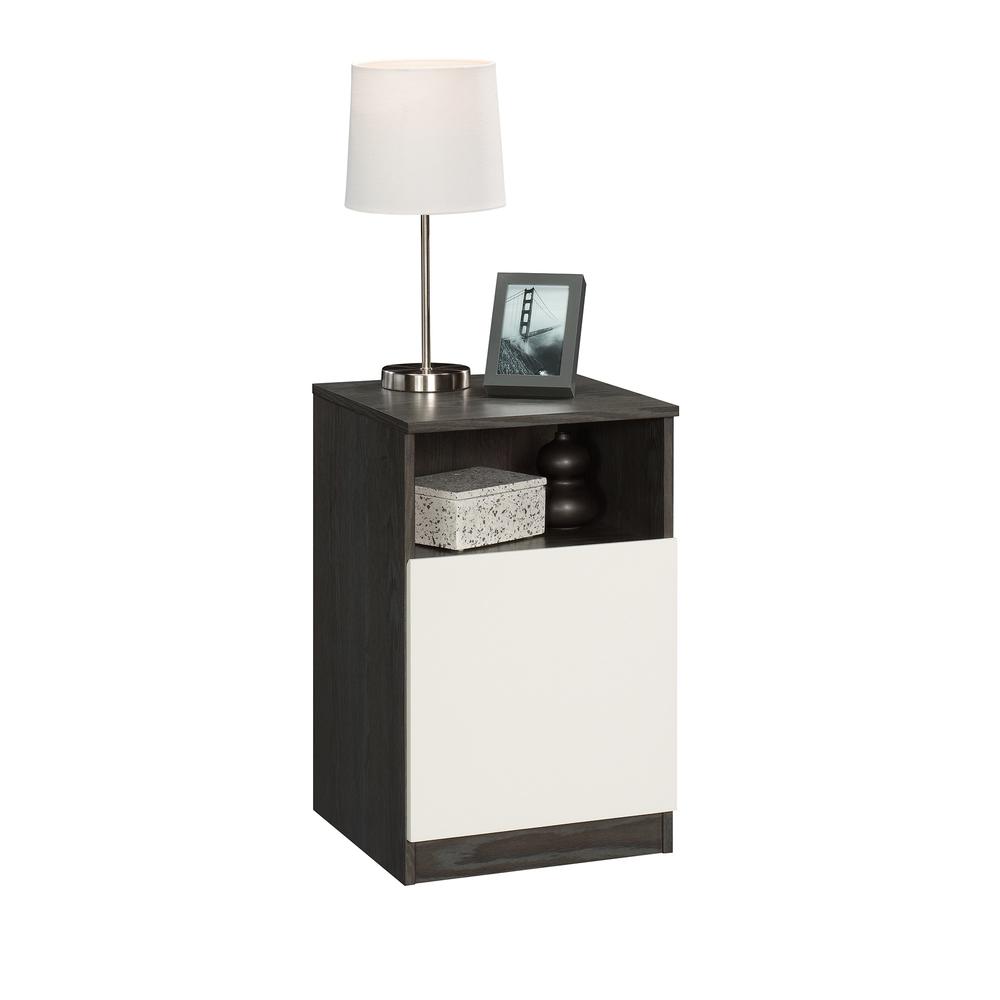 Hudson Court Night Stand, Charcoal Ash finish