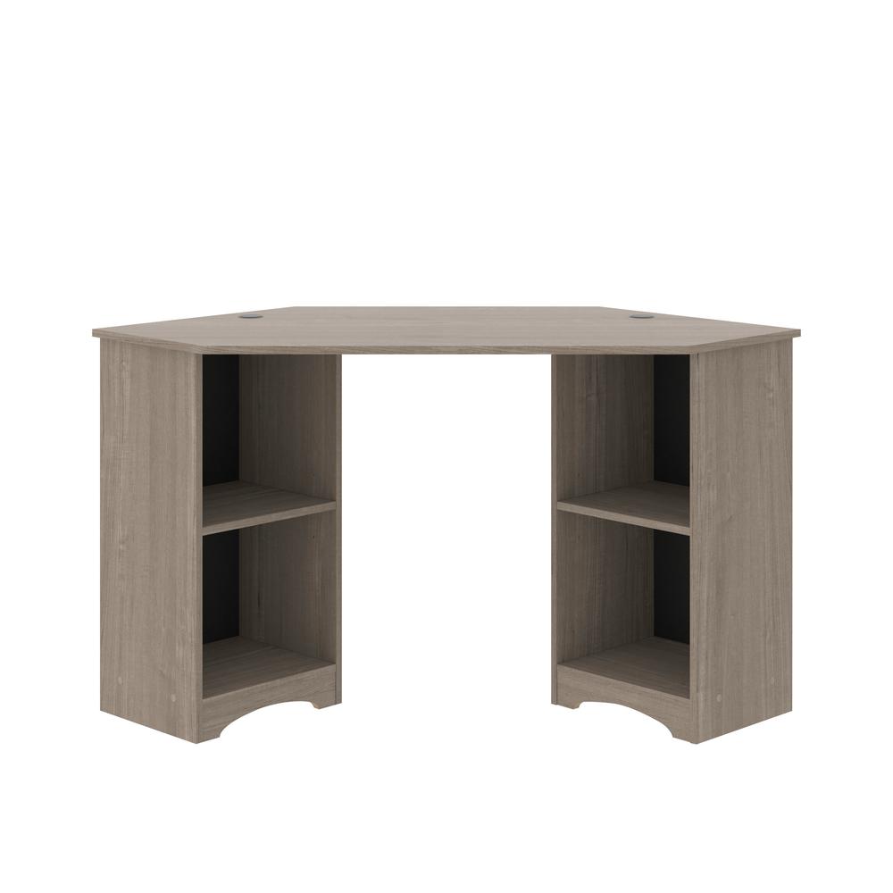 Beginnings Corner Desk, Silver Sycamore finish