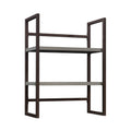 Manhattan Gate Commercial Office Hutch, Mystic Oak finish