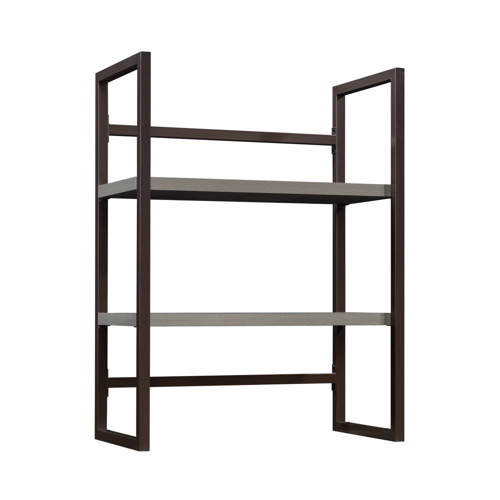 Manhattan Gate Commercial Office Hutch, Mystic Oak finish