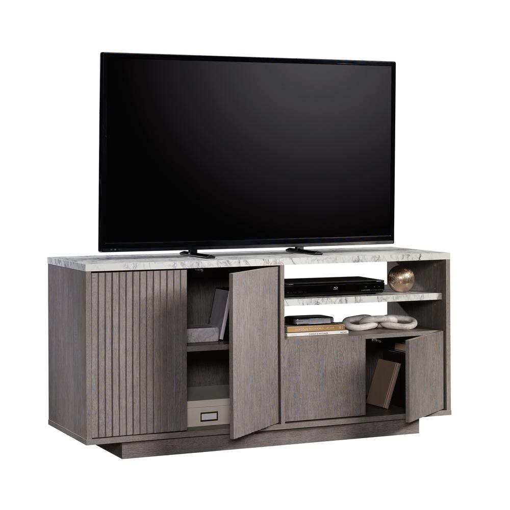 East Rock Credenza, For TVs up to 65, Ashen Oak finish