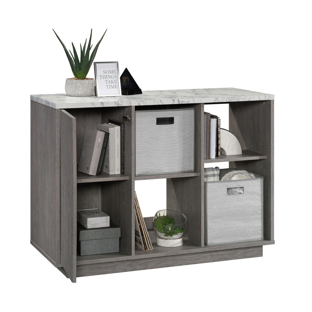 East Rock Storage Cabinet, Ashen Oak finish