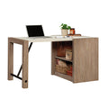 Dixon City Commercial Office Desk, Brushed Oak finish