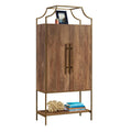 International Lux Storage Cabinet, Sindoori Mango finish