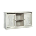 Barrister Lane Credenza, For TVs up to 60, White Plank finish