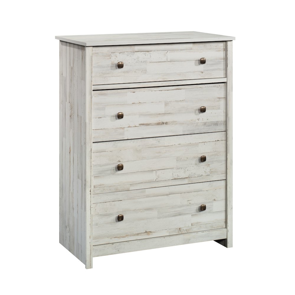 River Ranch Chest, White Plank finish
