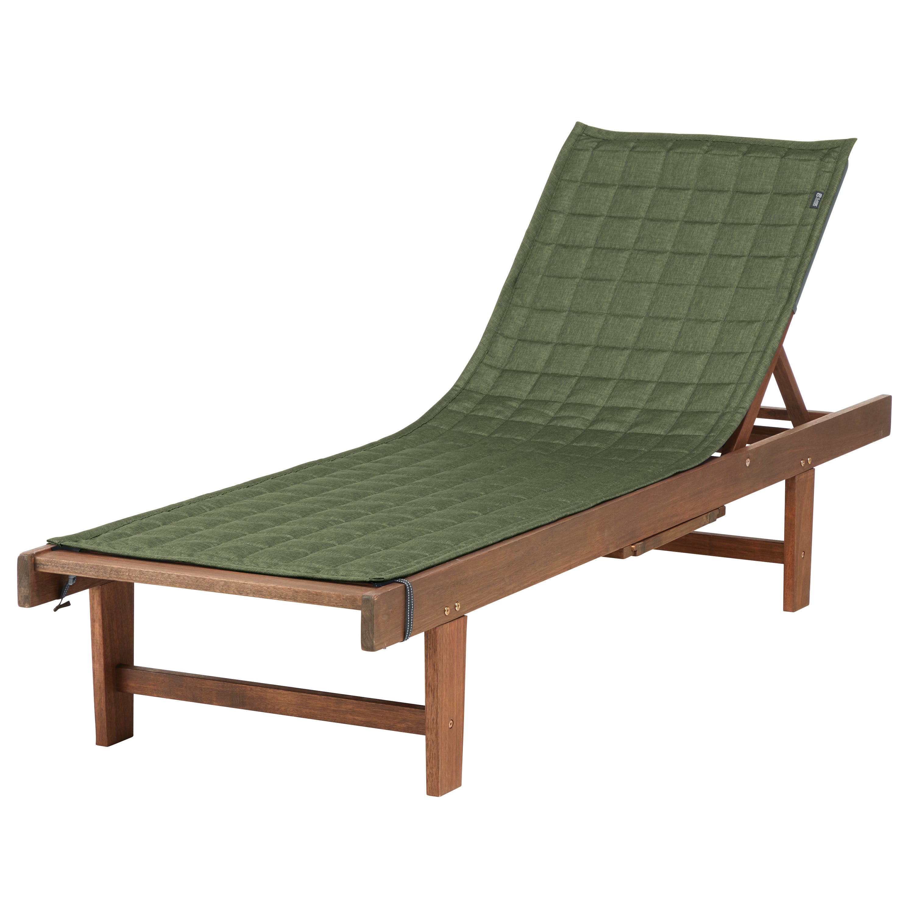 Montlake FadeSafe Patio Chaise Lounge Slipcover, by Classic Accessories, 80 x 26, Heather Fern