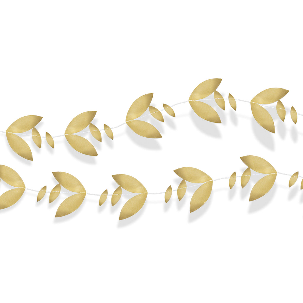 Foil Leaves Garland