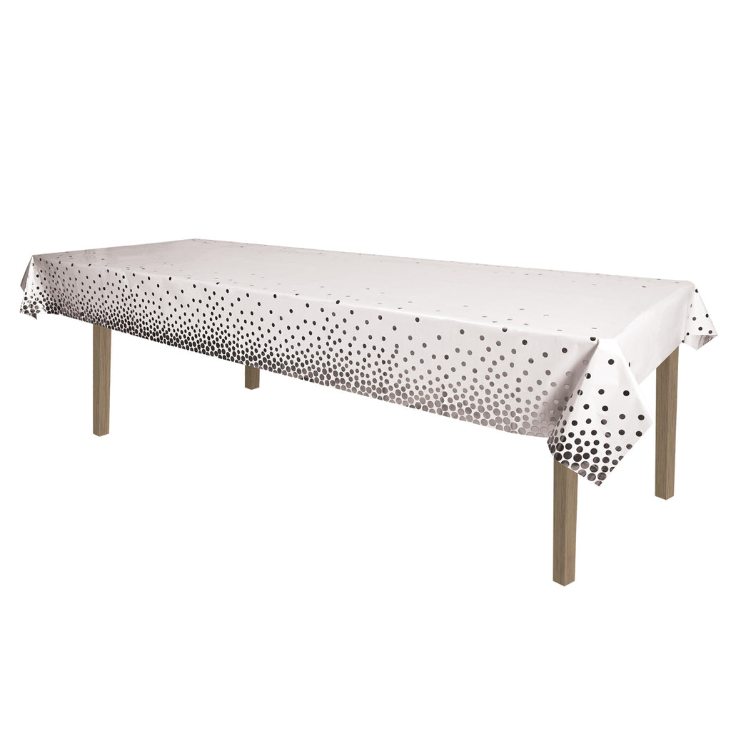 Metallic Polka Dots Tablecover