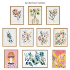 Sylvie Holiday Flamingo Framed Canvas by Sara Berrenson
