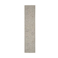 10' Gray Geometric Runner Rug