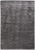 6' X 9' Gray Chevron Hand Woven Area Rug
