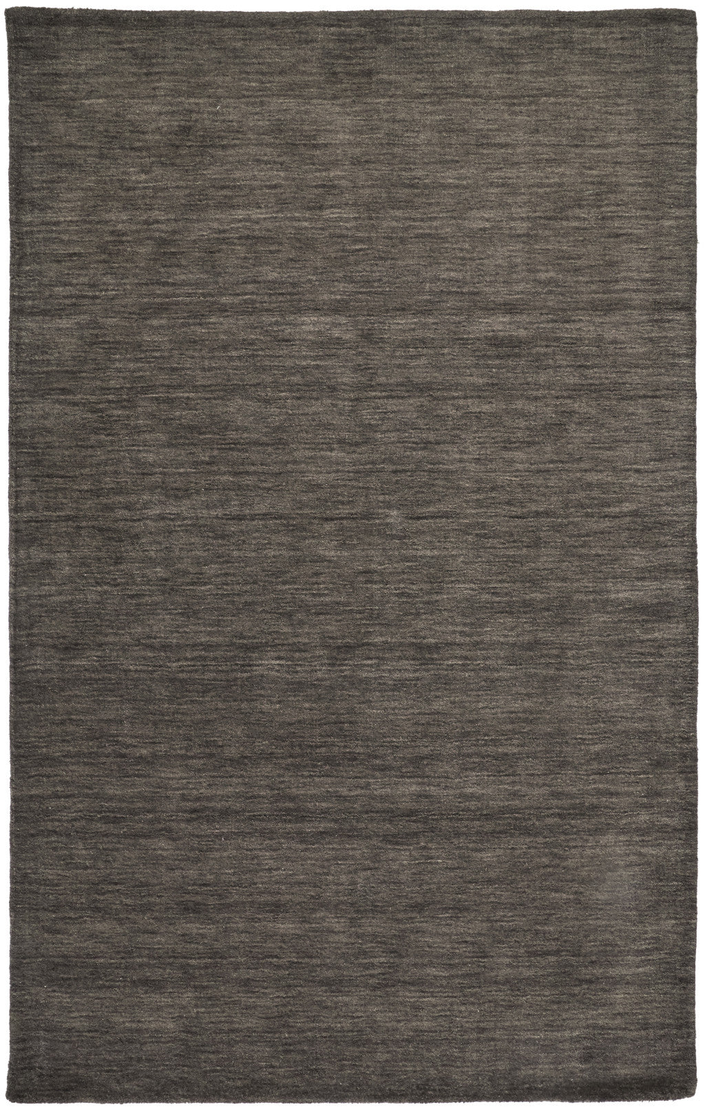 4' X 6' Brown Wool Hand Woven Area Rug