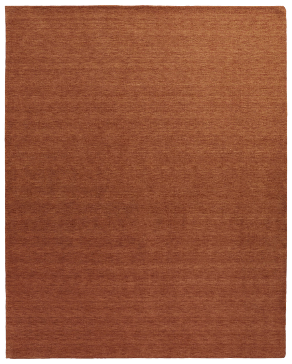 2' X 3' Orange Wool Hand Woven Area Rug