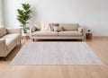 8' X 10' Ivory Power Loom Area Rug