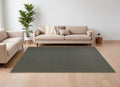 8' X 10' Green Hand Woven Area Rug