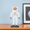 6'' White Resin USA Astronaut Tabletop Sculpture
