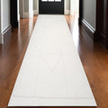 3 X 10 Ivory Moroccan Runner Rug