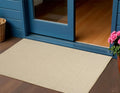 3 X 5 Natural And Ivory Geometric Indoor Outdoor Area Rug
