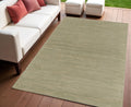 4 X 6 Green And Gold Abstract Indoor Outdoor Area Rug