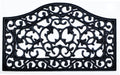 18'' X 30'' Black Rubber Outdoor Door Mat