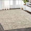 5' X 8' Ivory And Sand Hand Tufted Area Rug