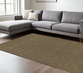 6' X 9' Gray Wool Hand Tufted Area Rug