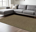 8' X 10' Gray Wool Hand Tufted Area Rug