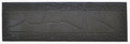 10'' X 33'' Black Rubber Outdoor Door Mat