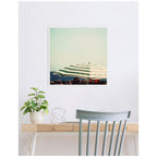Under the Umbrella by Laura Evans Framed Canvas Wall Art Print