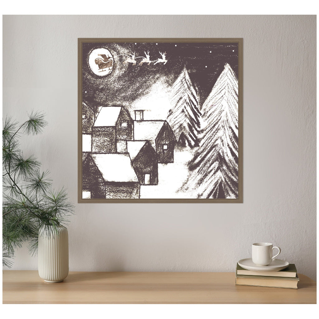 Sylvie Framed Canvas Magical Night by Teju Reval