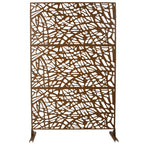 Outdoor & Indoor Freestanding Decorative Privacy Screen